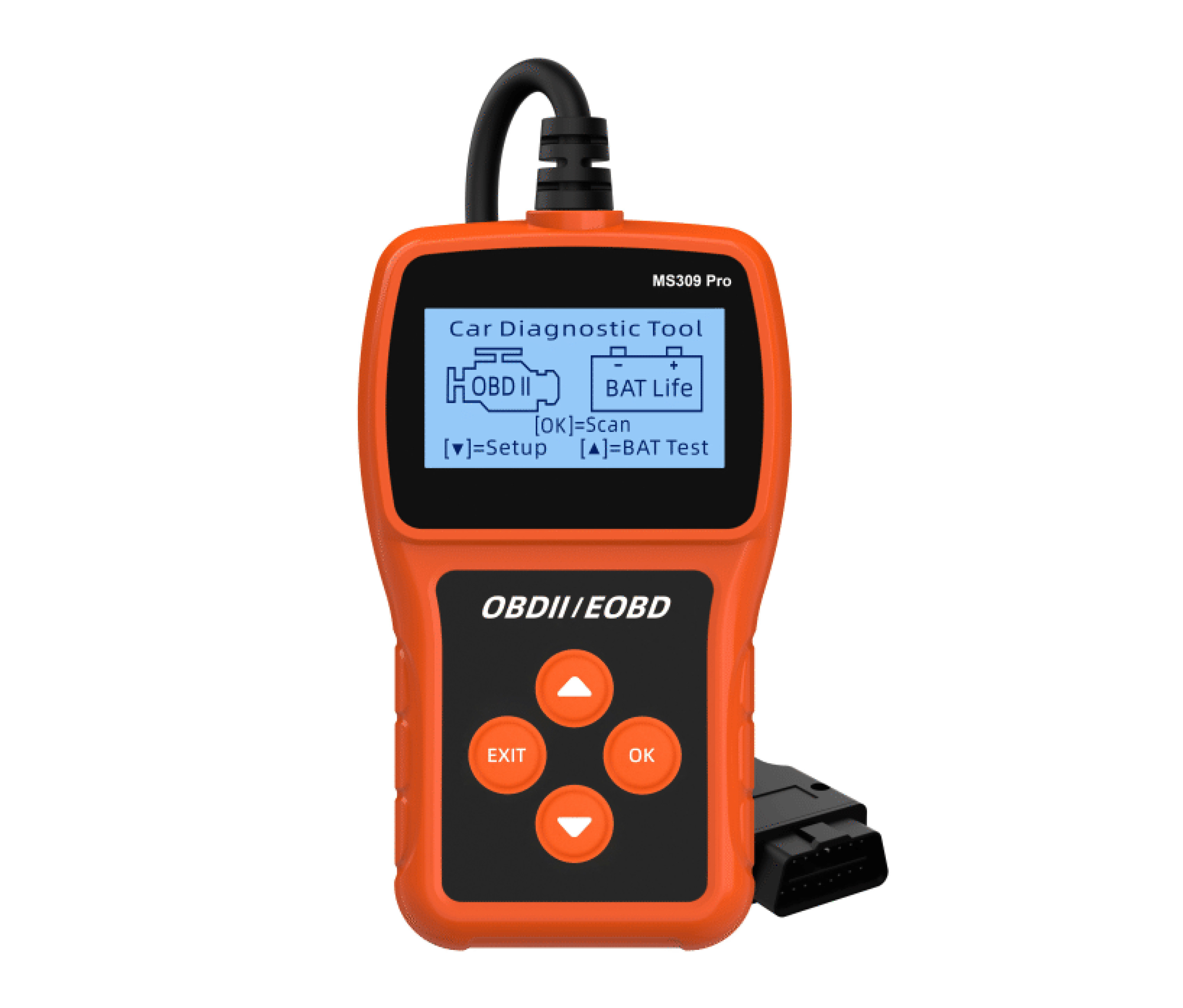 SD-MS309 Pro Car OBD2 EOBD Code Scanner